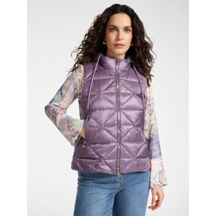 Elena Mirò - Plumífero ligero sin mangas - Violeta