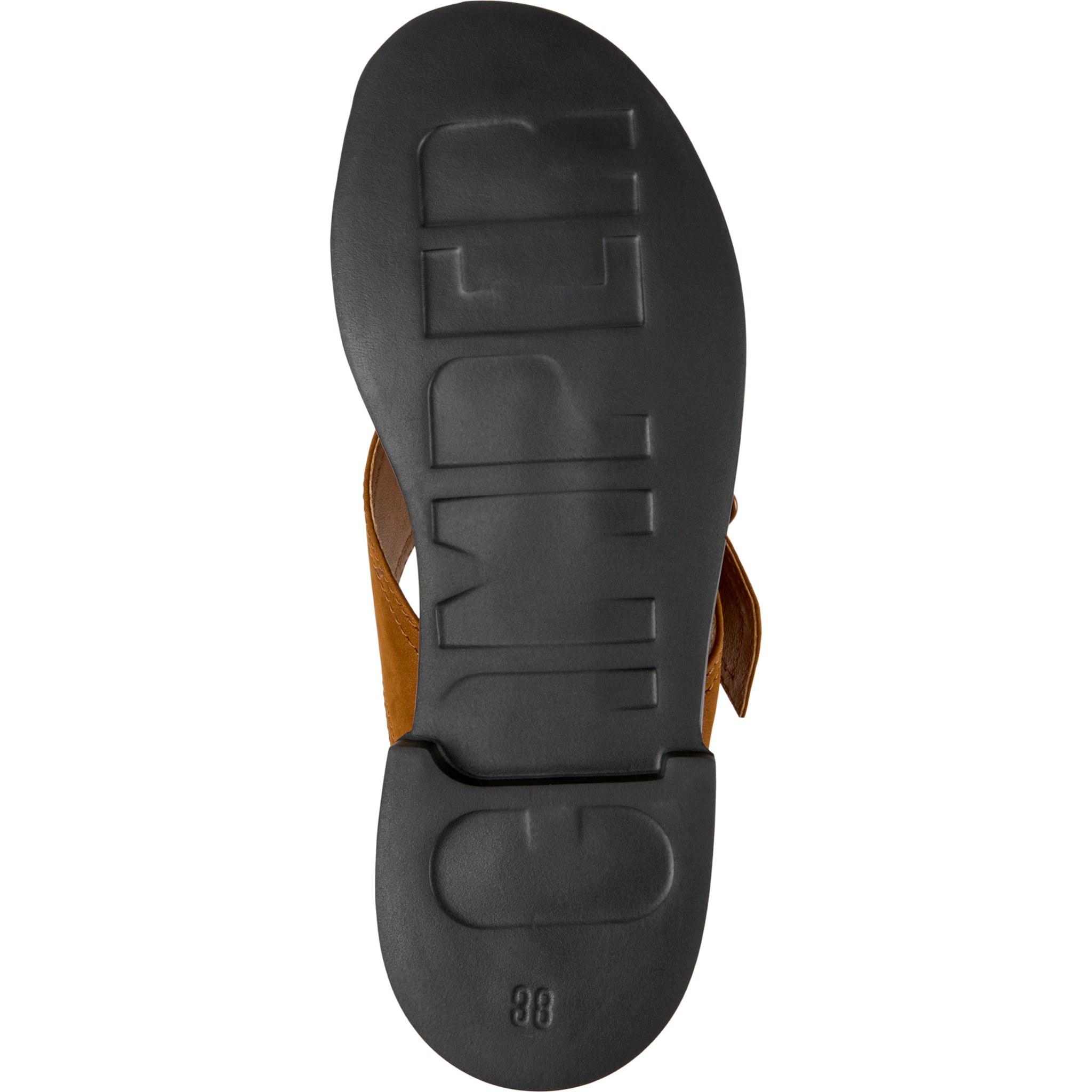 Sandali - CAMPER Edy - Marrone - Pelle nabuk