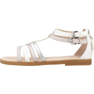 Sandalias Niña de la marca GEOX  modelo J SANDAL KARLY GIRL BLANCO