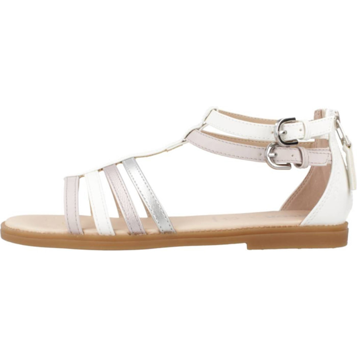 Sandalias Niña de la marca GEOX  modelo J SANDAL KARLY GIRL BLANCO