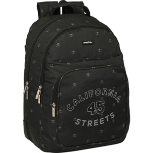 Mochila doble adapt.carro safta "california"
