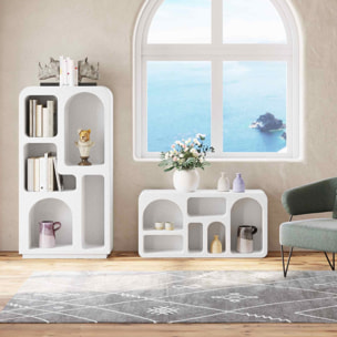 Console Bonita blanche 140x38cm Kare Design