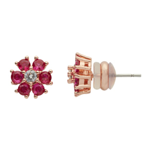 Orecchini U.S. Polo Assn. In metallo placcato oro rosa