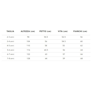 Tuta Bimba GIVOVA 3 / 7 Anni Cotone Felpato Invernale