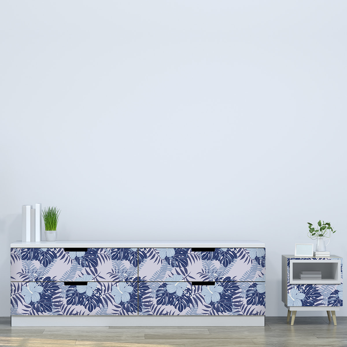 Sticker meuble tropical chanathip 60 x 90 cm