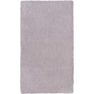 SHANGHAI Alfombra shaggy lisa gris claro, varias medidas disponibles.