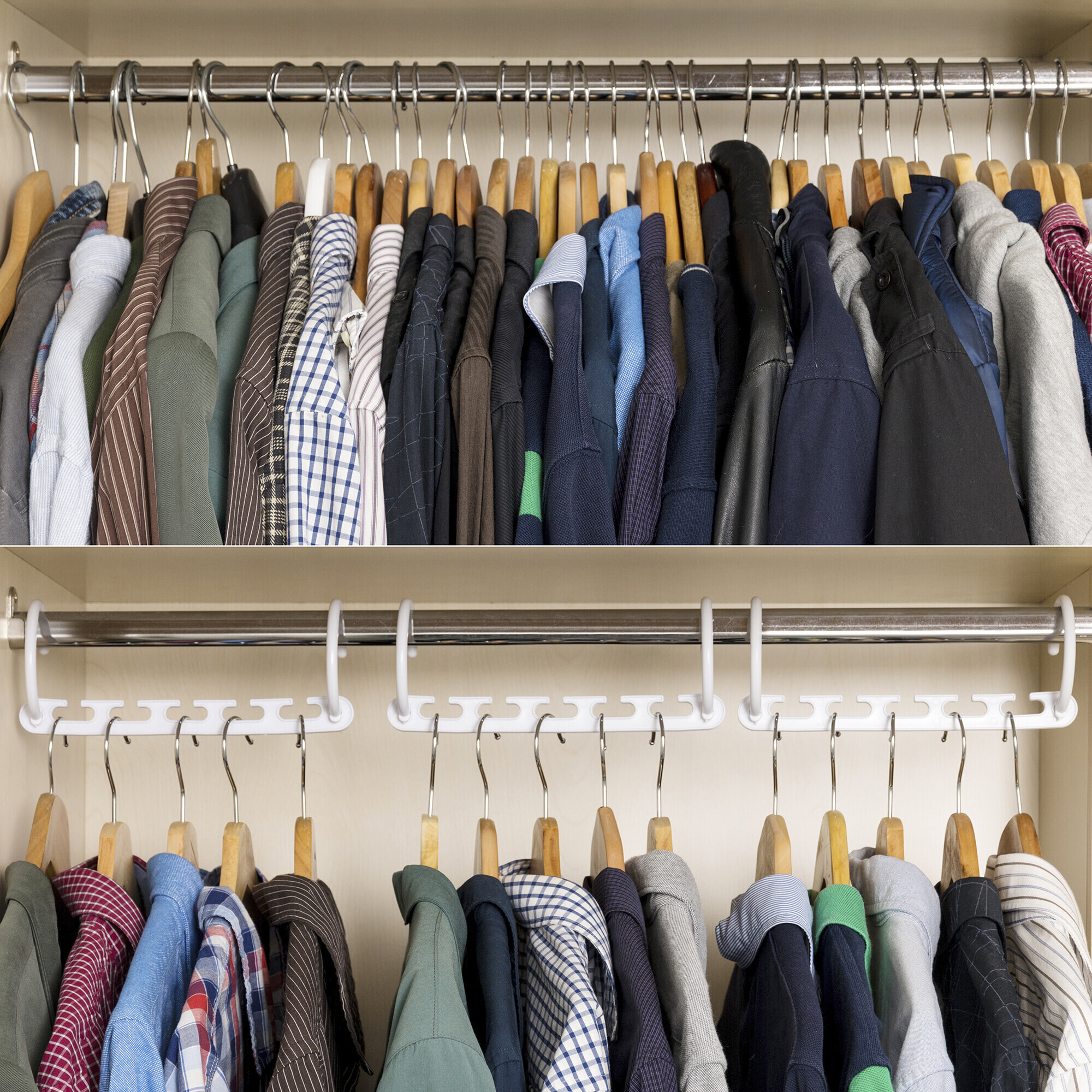 Appendiabiti per 40 capi di abbigliamento