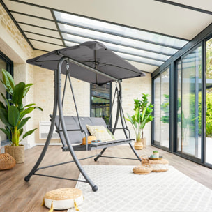 Balancelle Lako Ardoise & Ardoise