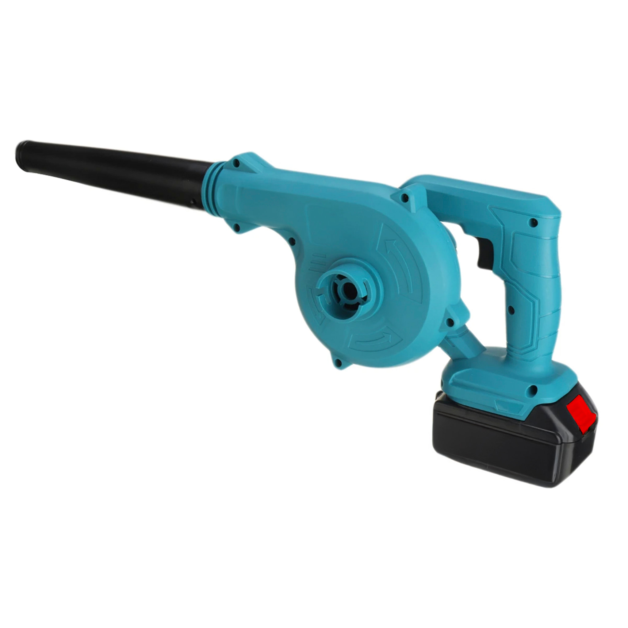 Soplador de hojas eléctrico e inalámbrico, 2x 3000mAh, 2.8 m3/min y 16000 rpm.