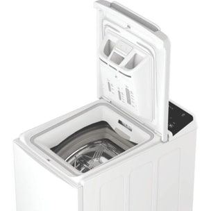 Lave linge top WHIRLPOOL TW621CSILENCEFR - 6 kg - 1200 tr/min - Classe A - Moteur induction - Connecté WiFi