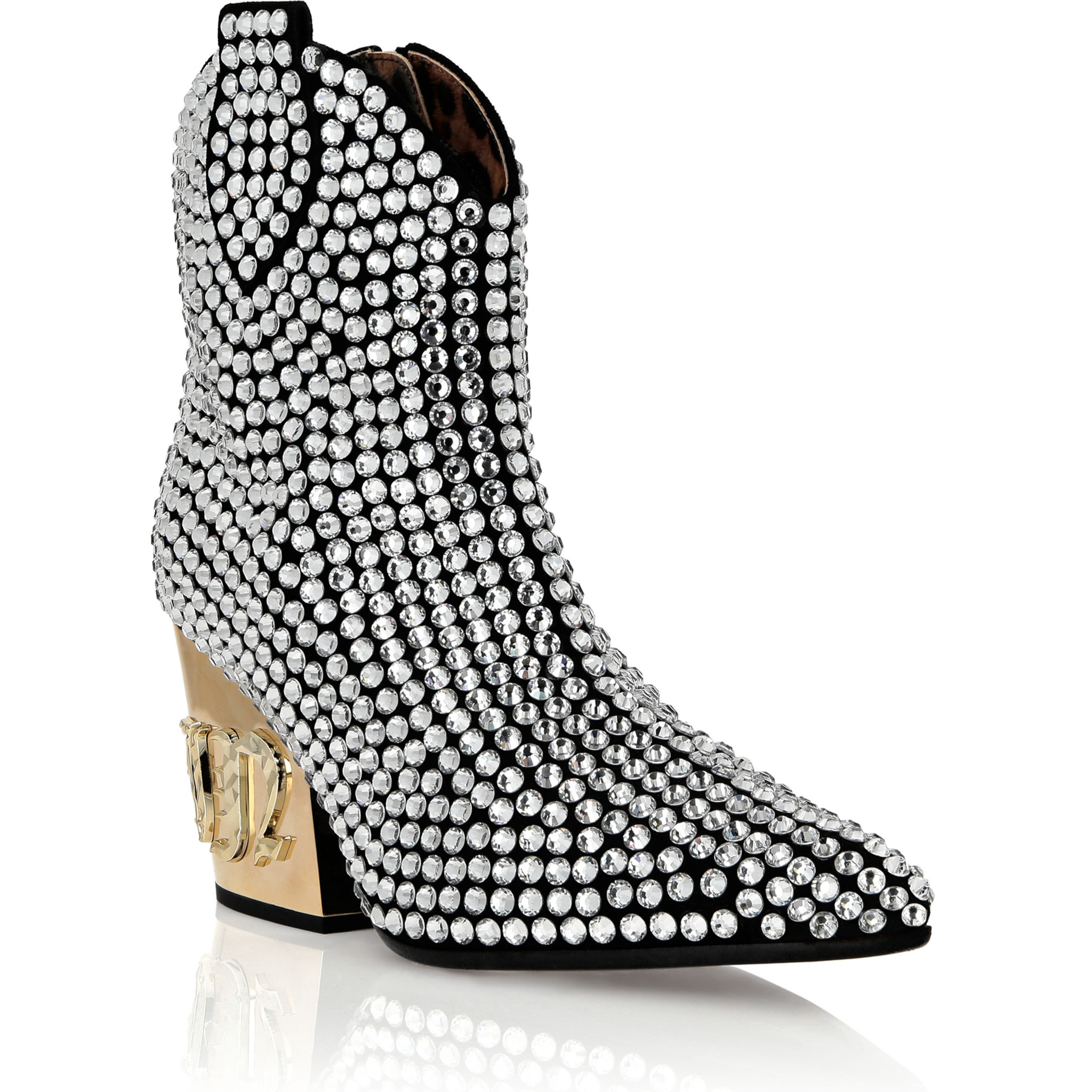 PHILIPP PLEIN Boots High Heels Mid GOTHIC PLEIN