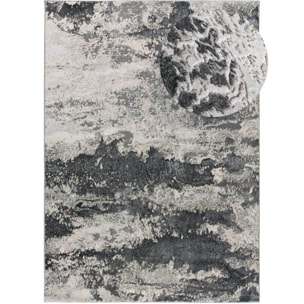 AGATA Alfombra abstracta en tonos grises, varias medidas disponibles.