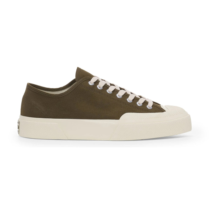 Superga - Zapatillas Unisex Blanco - 2432 WORKS LOW CUT COTTON CANVAS