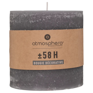 Bougie rustique gris 663g