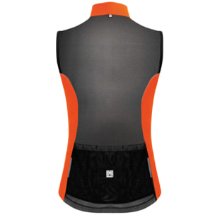 Vis - Chaleco Antiviento - Naranja Fluocolor_es - Hombre