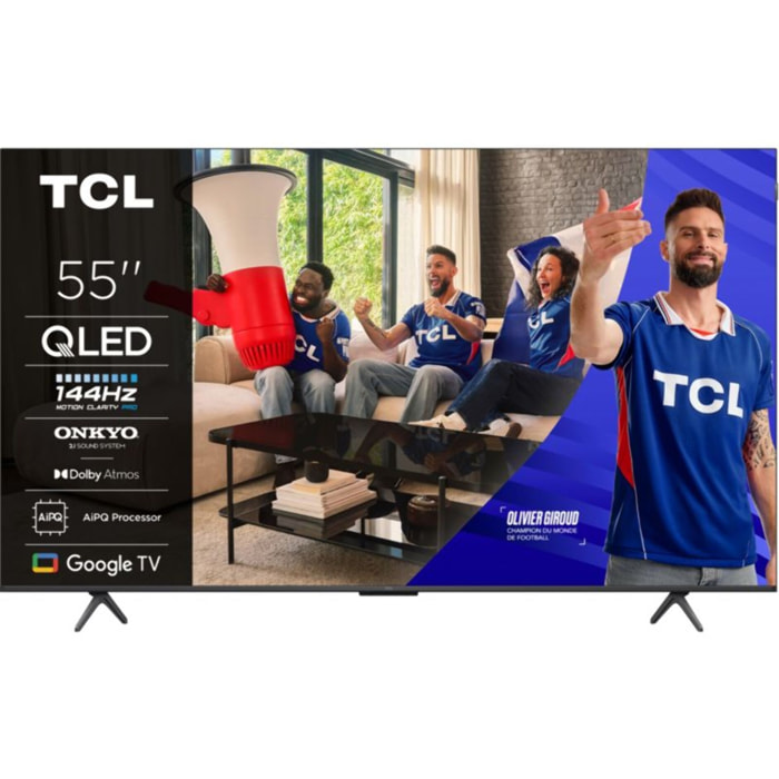 TV QLED TCL 55P89K 144Hz 2025-55 pouces (139cm)