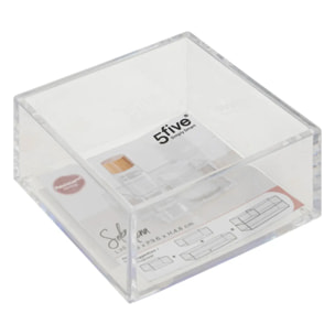 Organiseur "Selena" 9,6x9,6cm transparent