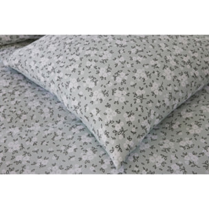 Parure housse de couette 100% gaze de coton imprimé edana