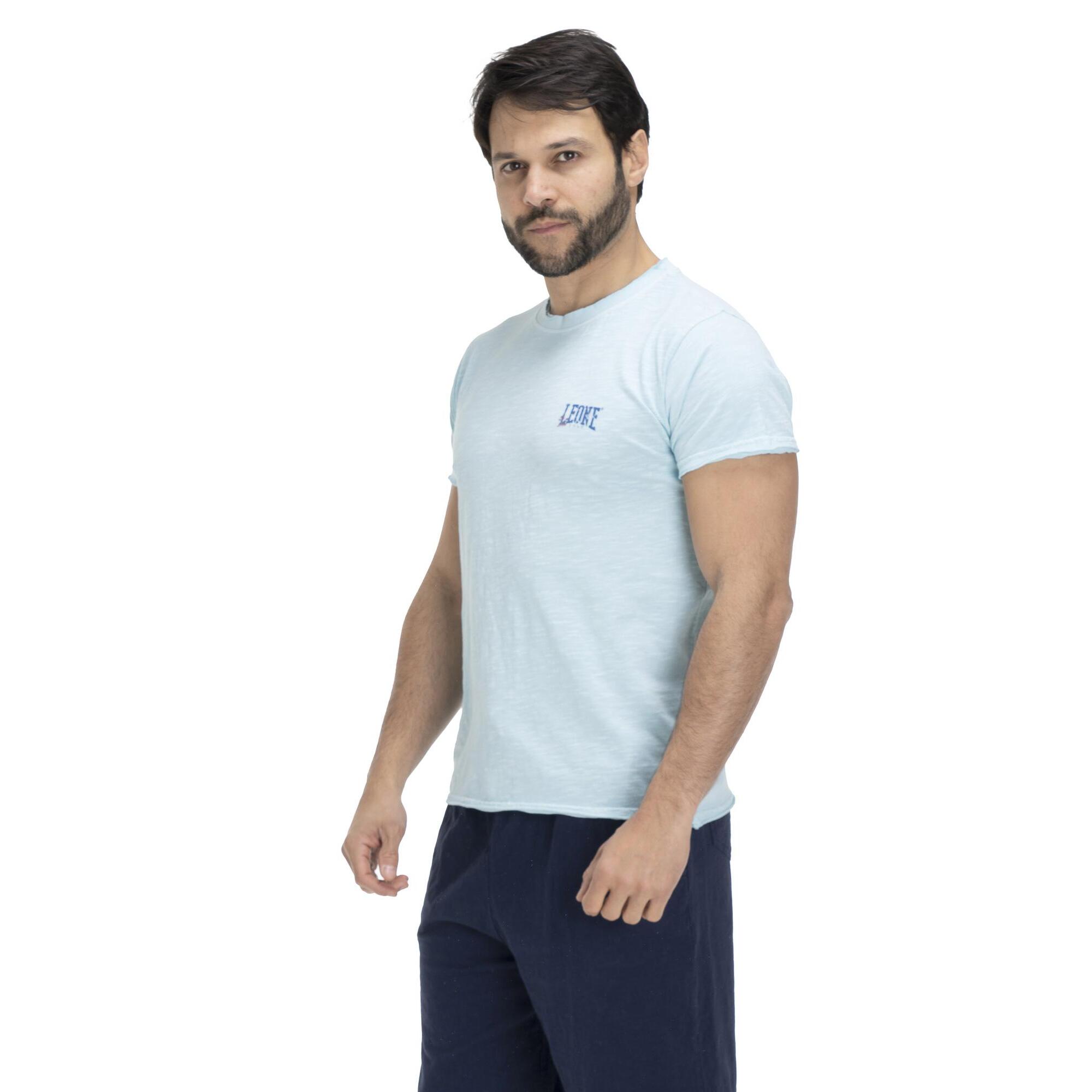 Camiseta hombre efecto lavado playa