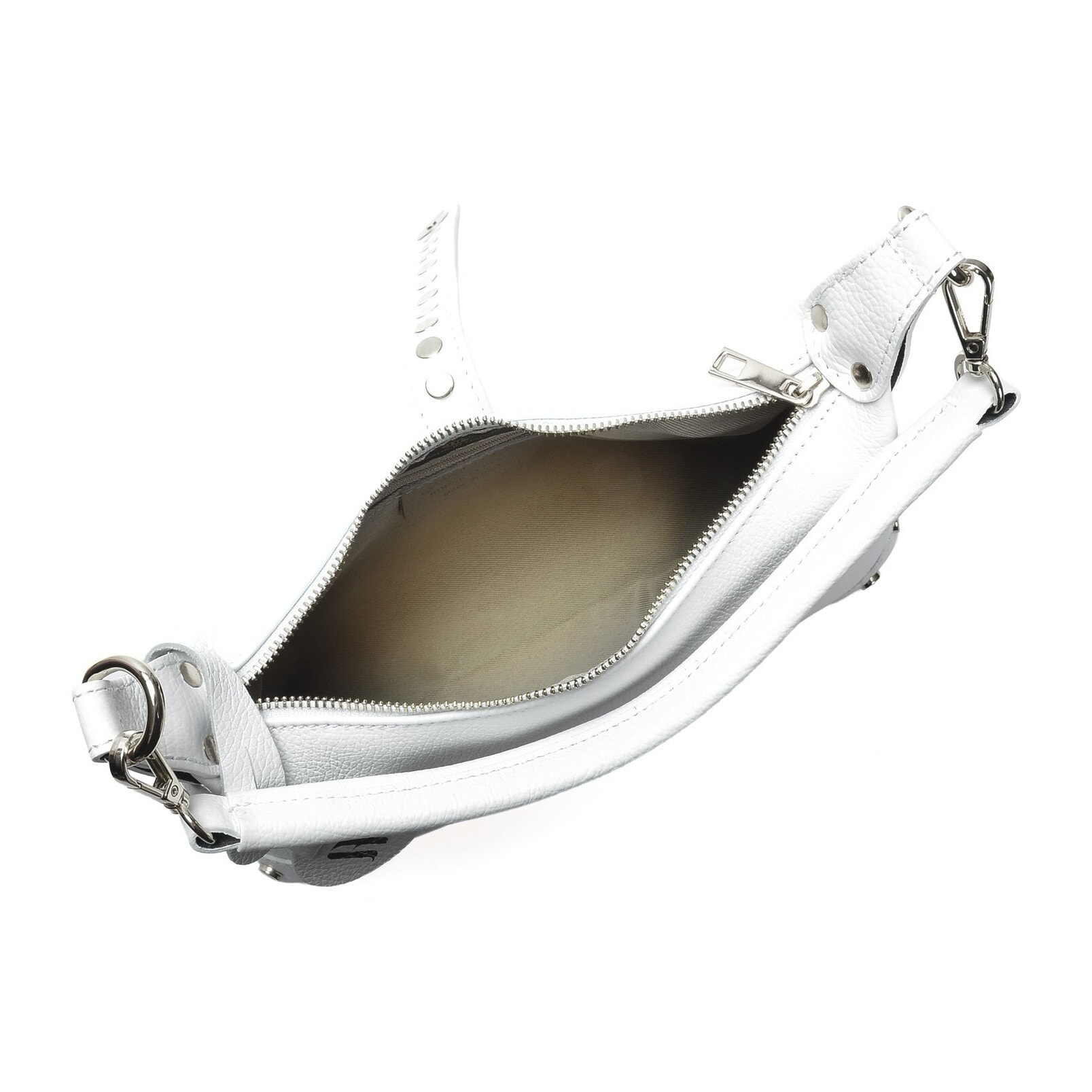 Borsa a tracolla Anna Luchini Bianco