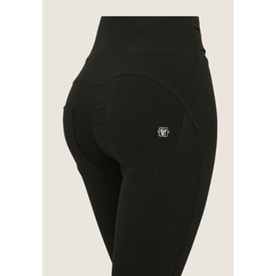 Pantaloni WR.UP® superskinny 7/8 vita alta con decori oro