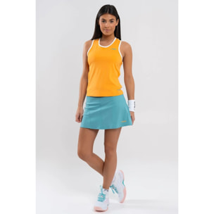 Camiseta de tirantes mujer PRO naranja