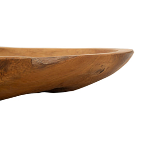 S/TASCHE TIPISAN IN TEAK RIC. CM 43X38X7 (PEZZI UNICI - NON RIP. IN SERIE)