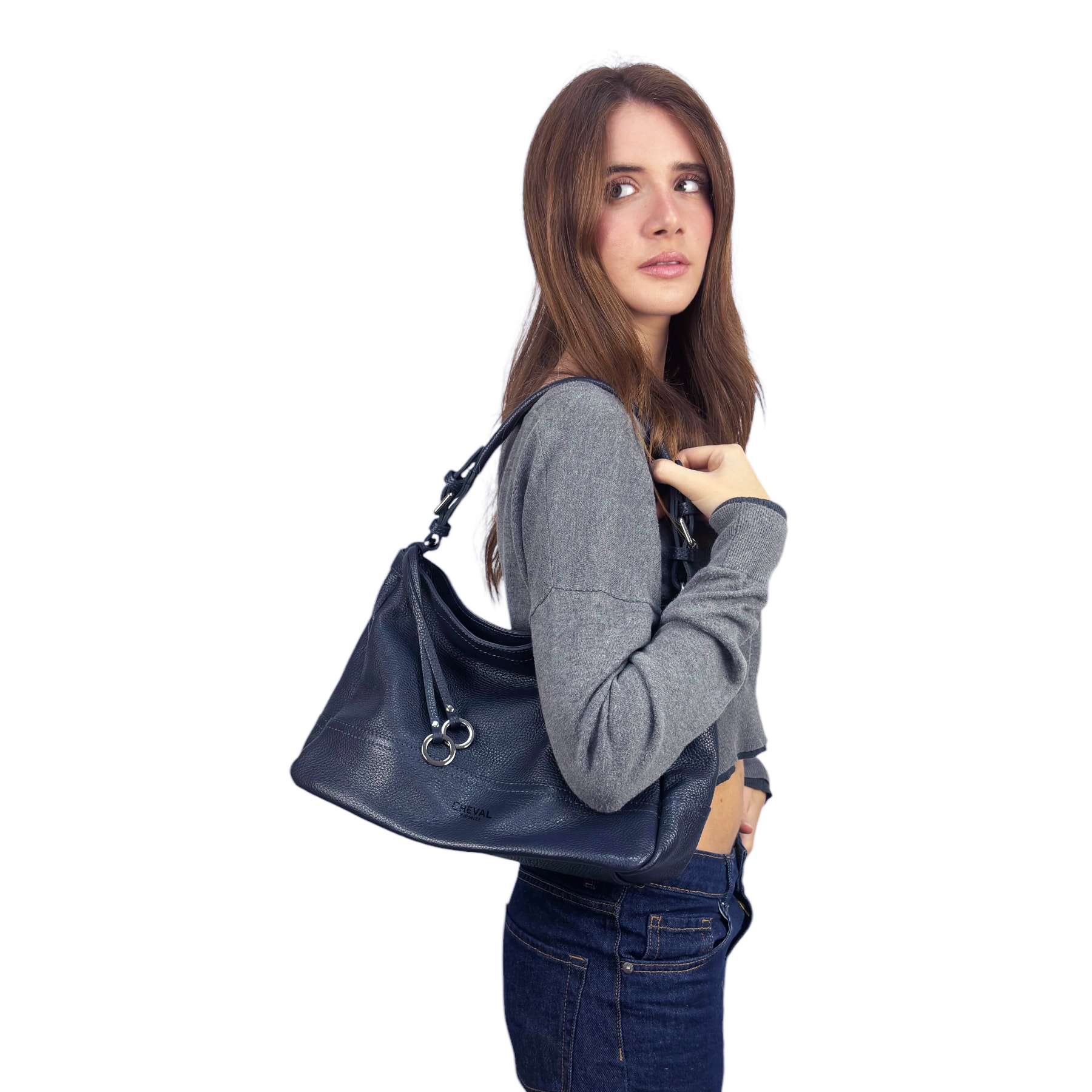 Bolso de Hombro Cheval Firenze Giuditta Azul