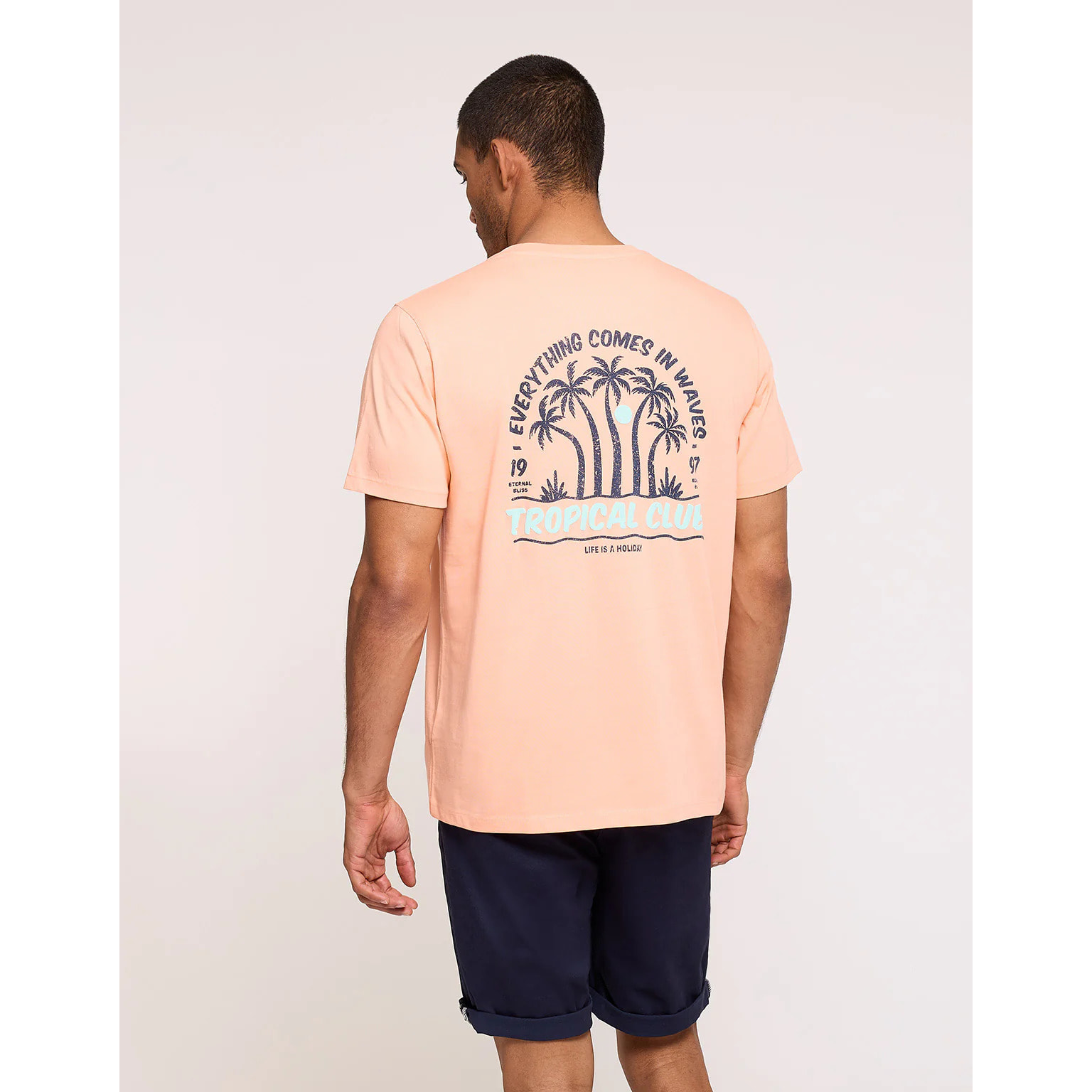 Camiseta Manga Corta Naranja - Portucaliu