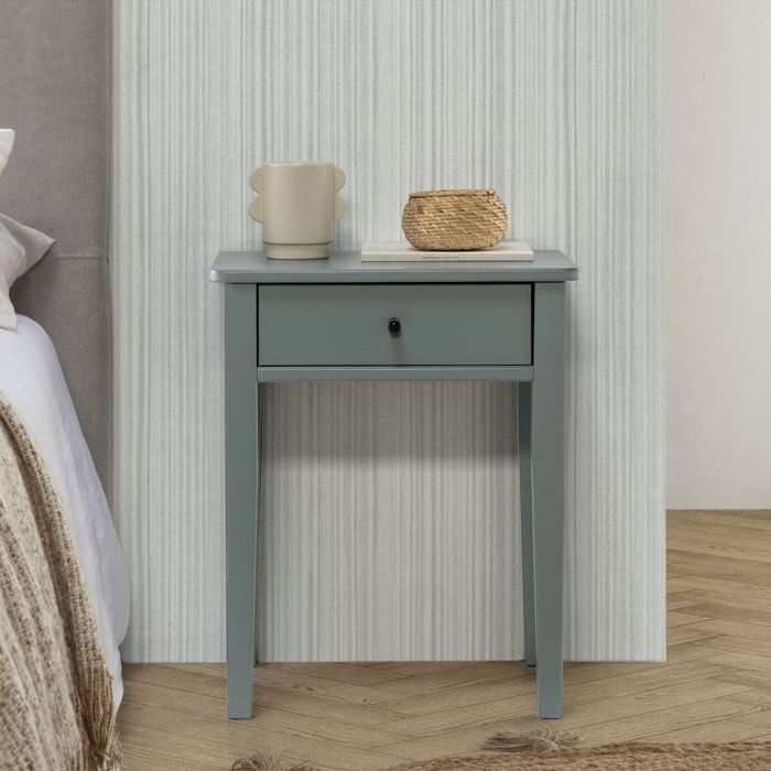 Table de chevet 1 tiroir en bois - STAN