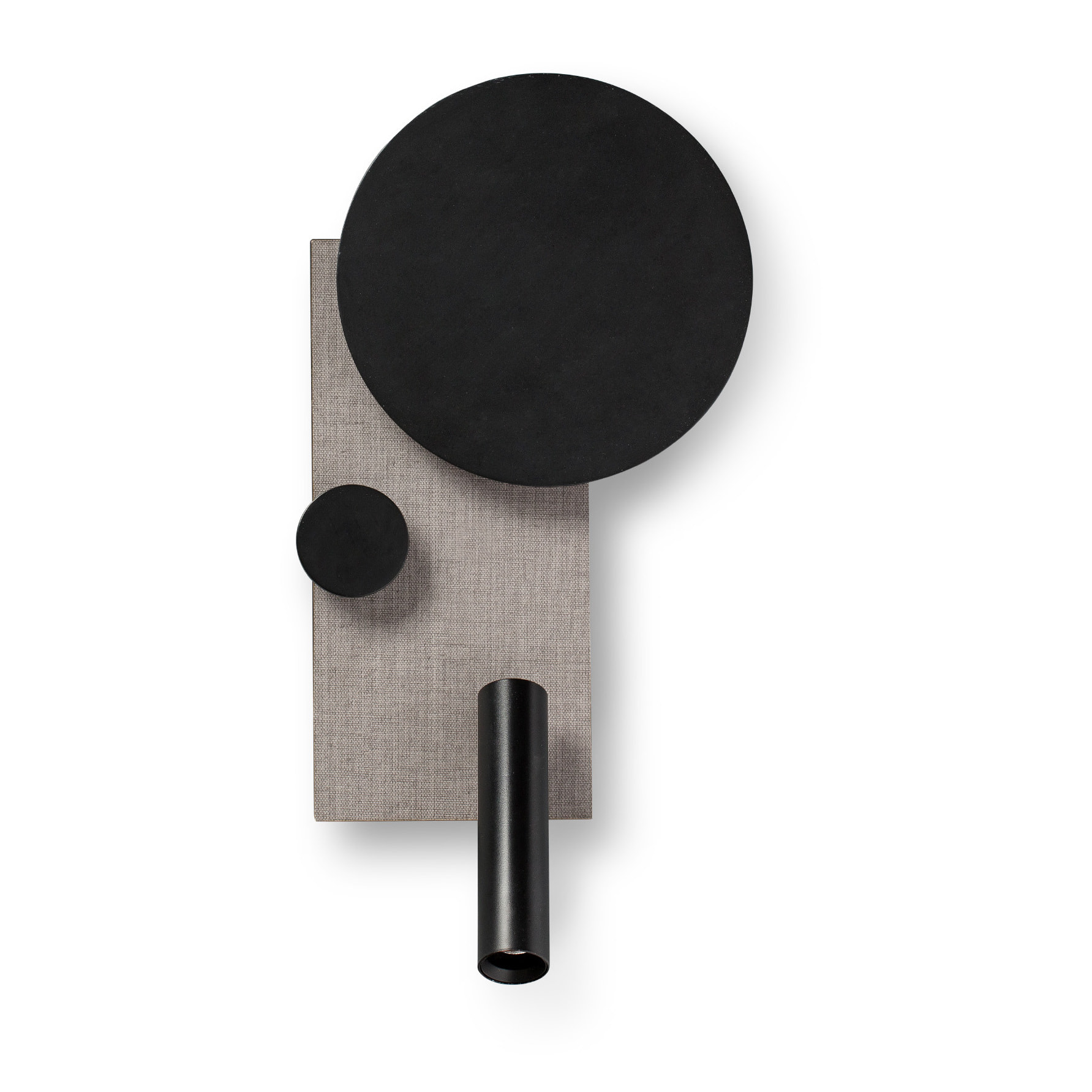 KLEE Aplique izquierdo gris con lector