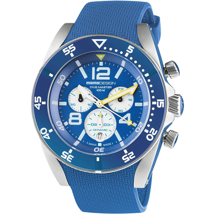 Orologio Momo Design DIVE MASTER Silicone Blu