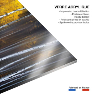 Tableau paysage Rideau d'automne Tableau plexiglas