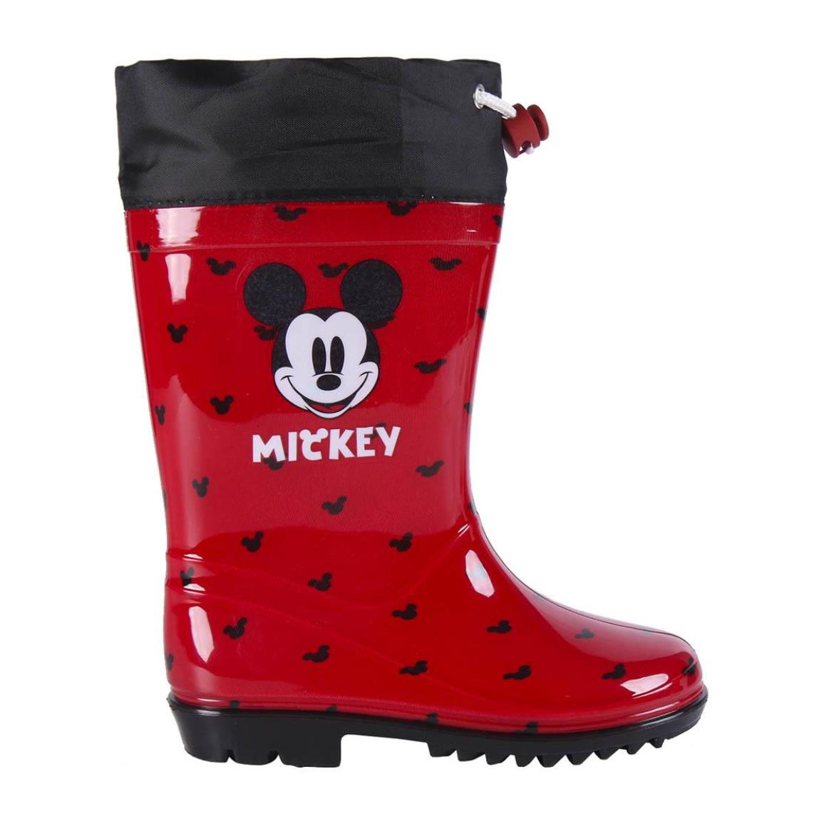 Mickey Mouse Stivali da pioggia Rosso Lui Disney Rosso