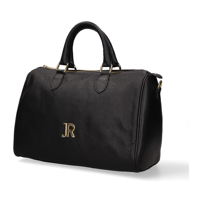 Borsa a bauletto da donna Made in Italy - Modello Idalia Plus - 100% pelle - 32.0 x 22.0 x 15.0 cm