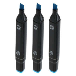 Well home set de rotuladores duo de 48 piezas en caja con asa