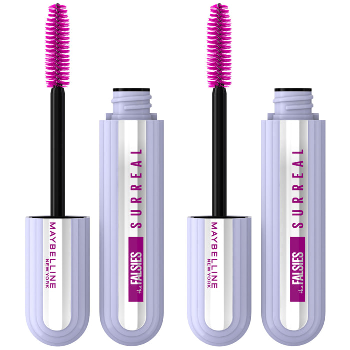 Maybelline New York - Lot de 2 Mascaras Falsies Surreal