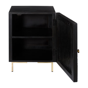 Table de chevet Chimane noire