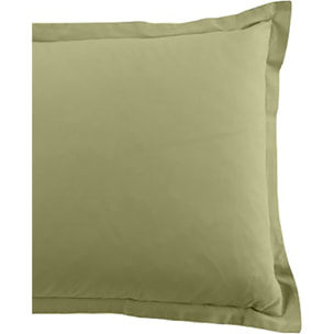 Lot De 2 Taies D'oreiller 100% Coton 57fils Verveine