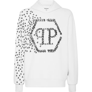 PHILIPP PLEIN Felpa con cappuccio SKULL&BONES