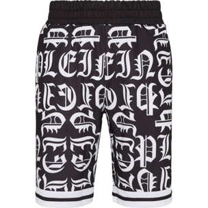 PHILIPP PLEIN Sport Shorts GOTHIC PLEIN