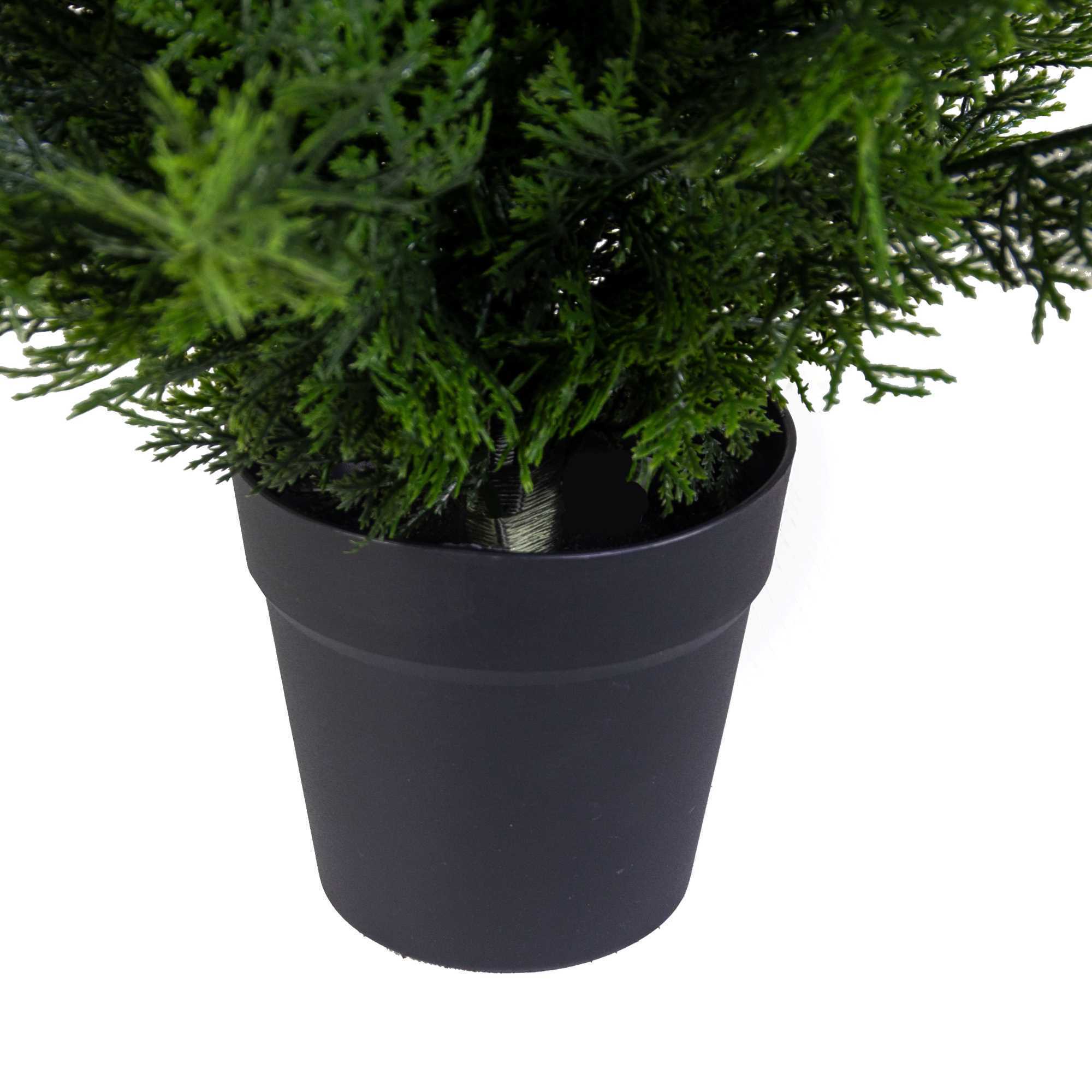 Pianta artificiale Cedro Vacchetti in plastica cmh50