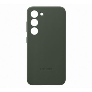 Coque SAMSUNG S23 cuir Vert