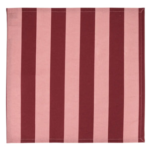 4 serviettes Cherry rouge carmin L40xp40xH0,2cm