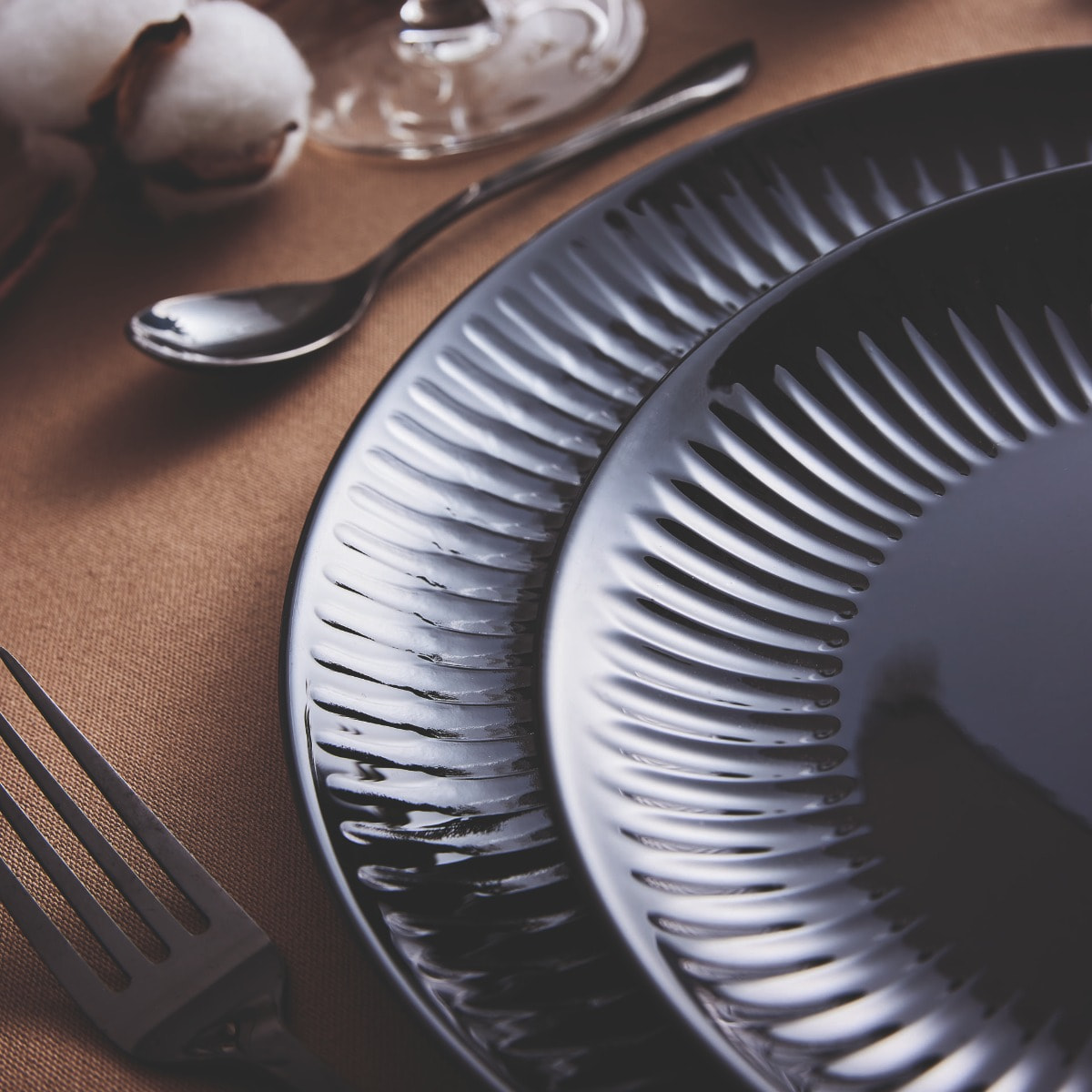 Servizio da tavola 18 pezzi Cottage Noir - Luminarc