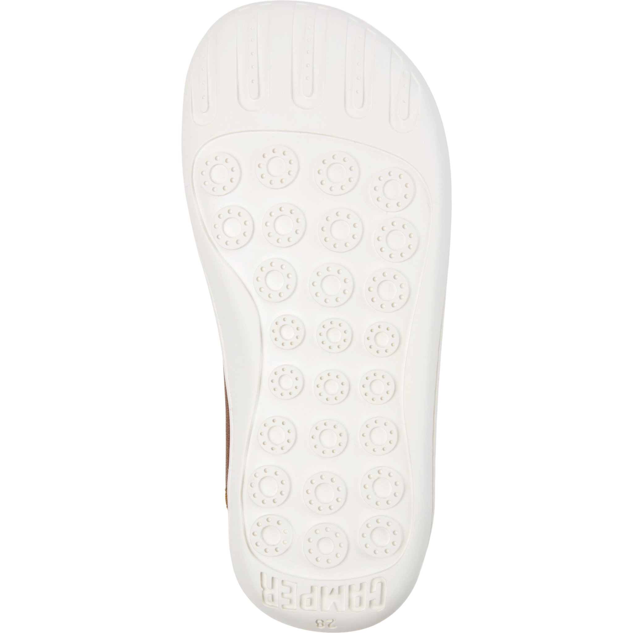 Sneakers - CAMPER Peu Cami - Marrone - Pelle liscia