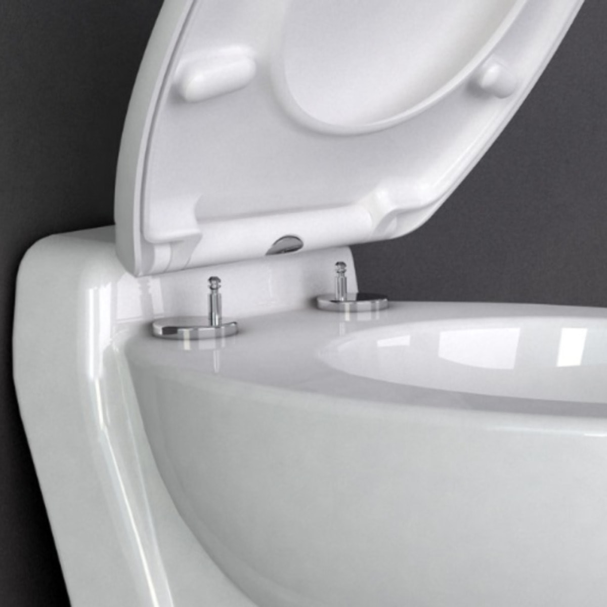 WC broyeur compact WATERMATIC W30SP avec abattant frein de chute