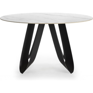 Table à manger ronde céramique 4 à 6 pers. - ORSO
