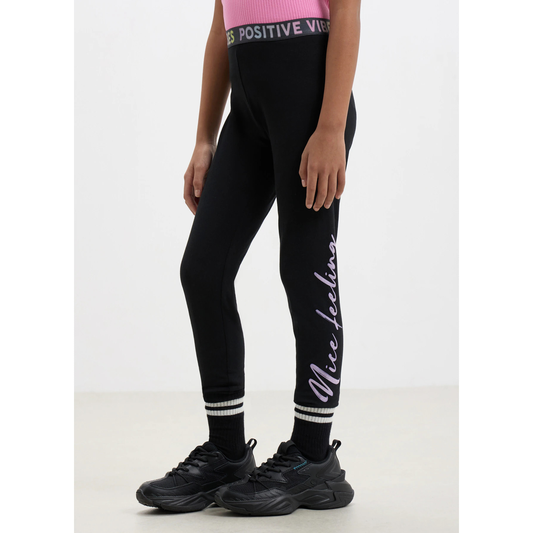 Leggings con scritte