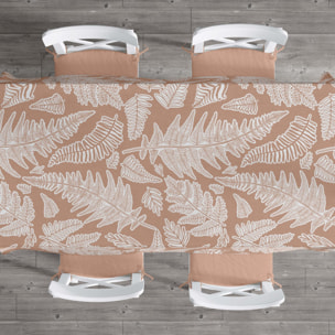 Mantel de Tela Estampado Antimanchas – Bosco Peach